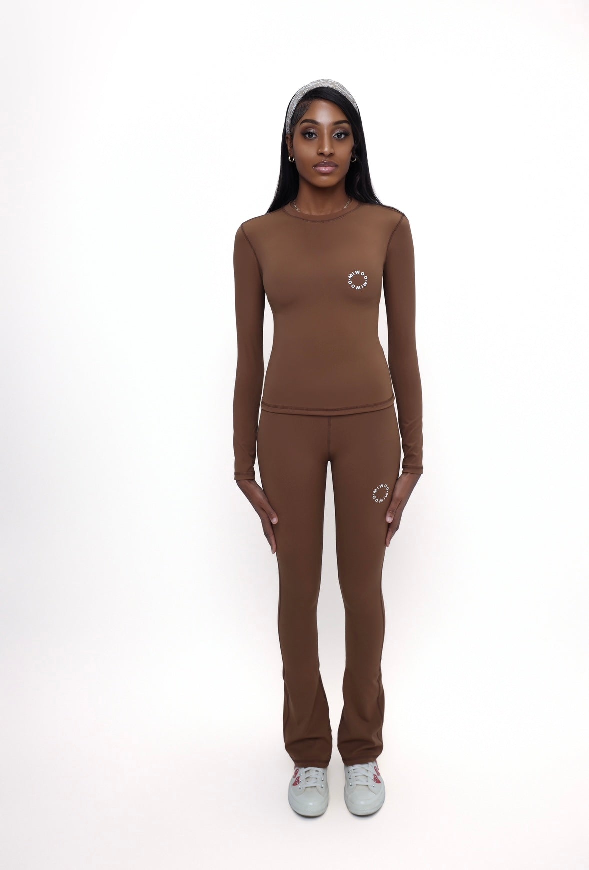 Flow Form High-Waisted Flare Pants